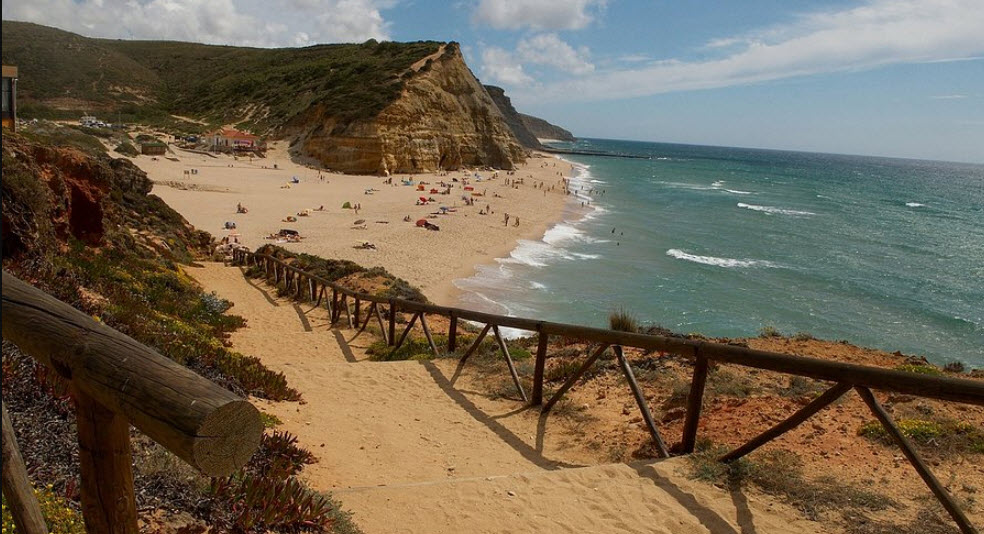 Praia de São Julião, São João das Lampas, Portugal